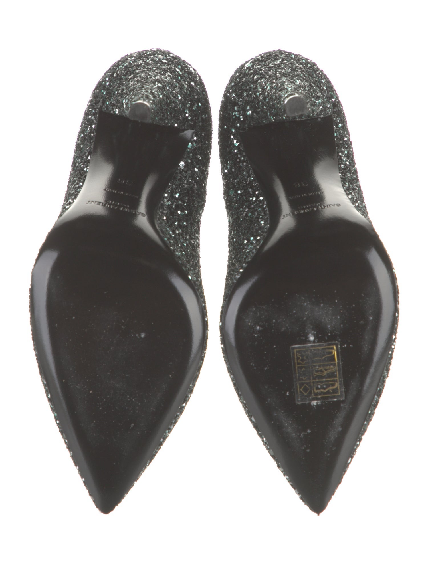 Saint Laurent Glitter Pumps